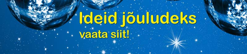 Ideid jõuludeks leiad siit! Ideid jõuludeks